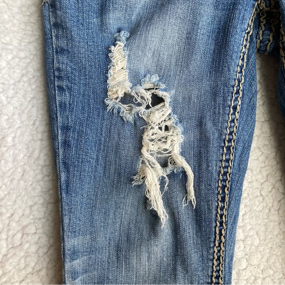 Z2 Jeans Juniors low-rise bootcut flare denim, Sz 5 - Picture 12 of 16